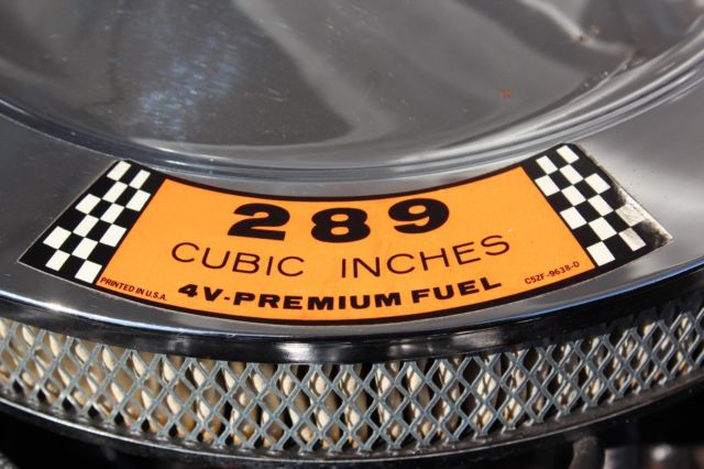 1965 White Ford Mustang Fastback