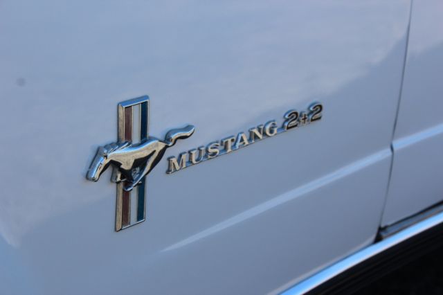 1965 White Ford Mustang Fastback