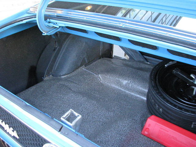 19710000 Black Leather sport Ford 429 Cobra Jet Grabber-Blue Fastback