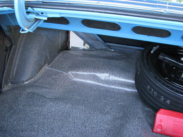 19710000 Black Leather sport Ford 429 Cobra Jet Grabber-Blue Fastback