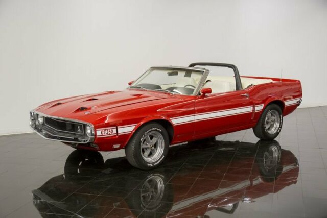 1969 Red Ford Mustang Convertible