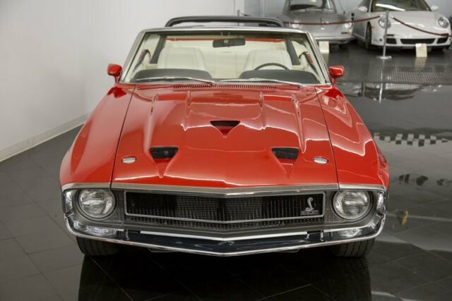 1969 Red Ford Mustang Convertible