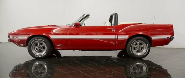 1969 Red Ford Mustang Convertible