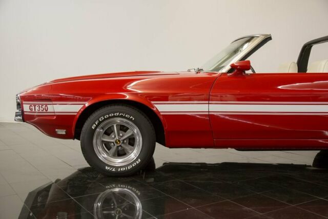 1969 Red Ford Mustang Convertible