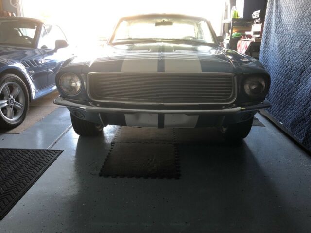 1968 Blue Ford Mustang Coupe