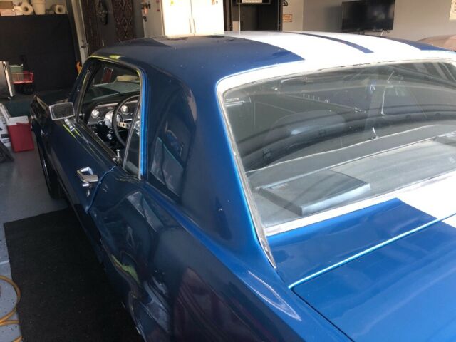1968 Blue Ford Mustang Coupe