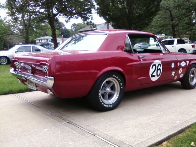 1989 Cabernet Red Ford Mustang Convertible