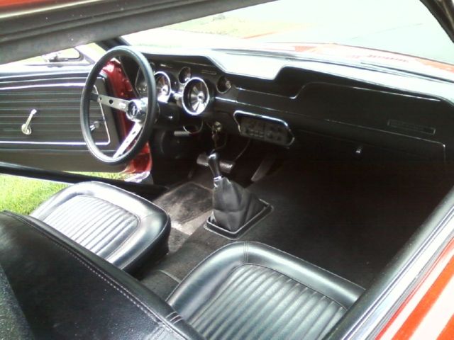 1989 Cabernet Red Ford Mustang Convertible