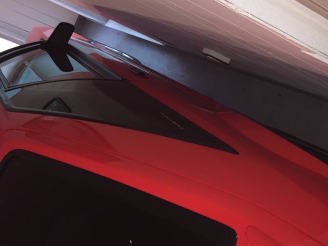 1993 Red Ford Mustang Hatchback