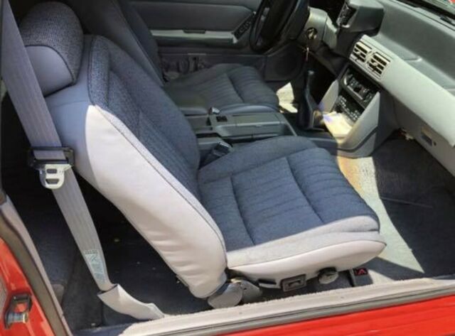 1993 Vibrant Red Clearcoat Ford Mustang