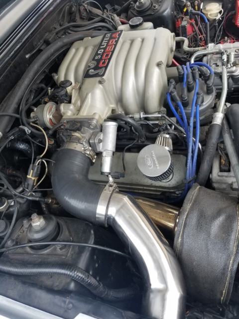 1990 Iceberg Blue Ford Mustang Coupe