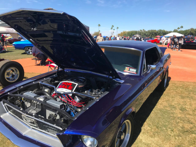 1968 Blue Ford Mustang Coupe