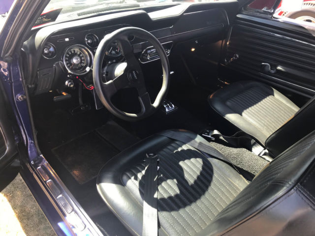 1968 Blue Ford Mustang Coupe