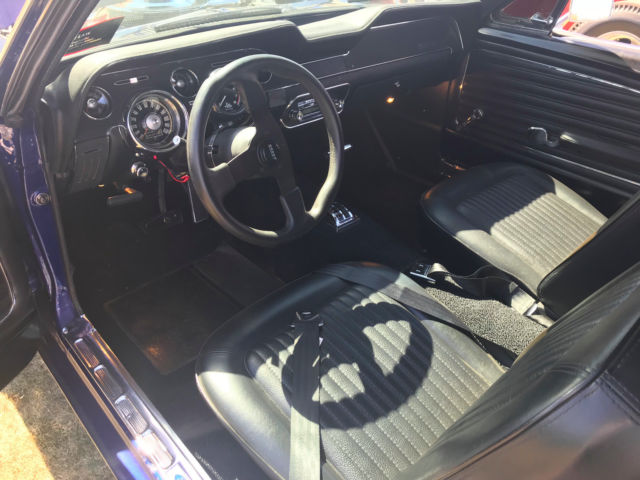 1968 Blue Ford Mustang Coupe