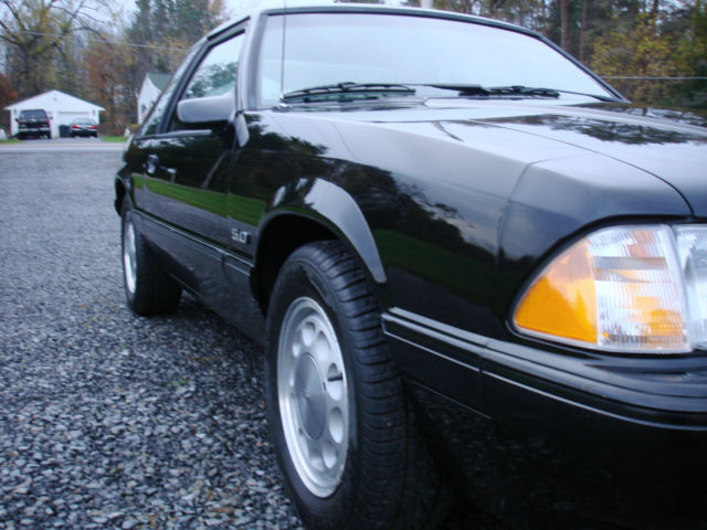 1988 Black Ford Mustang Coupe