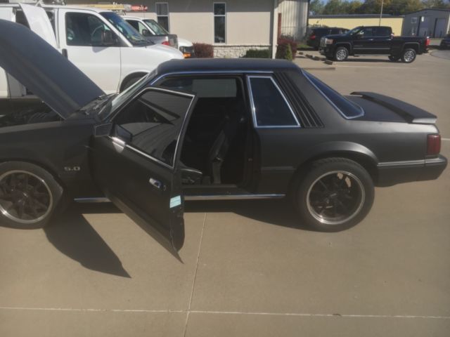 1980 Black Ford Mustang