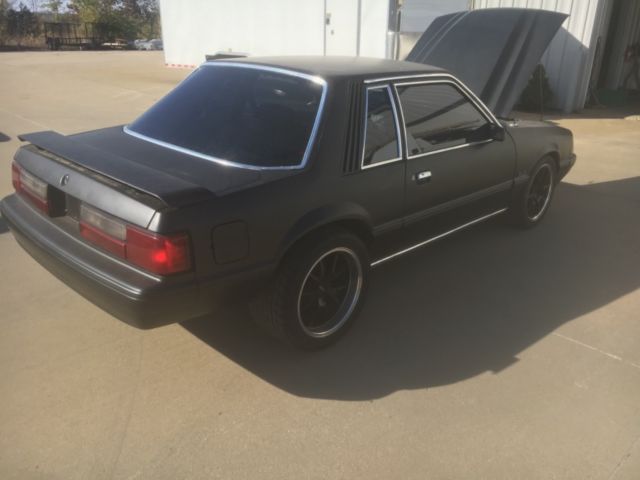 1980 Black Ford Mustang