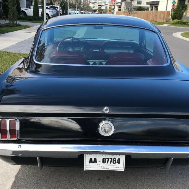 1965 Black Ford Mustang Fastback