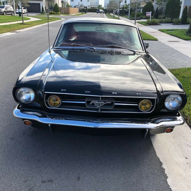 1965 Black Ford Mustang Fastback