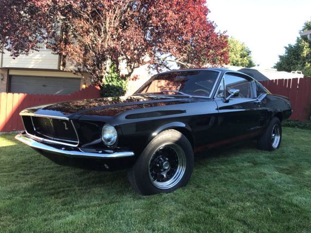 1967 Black Ford Mustang Fastback