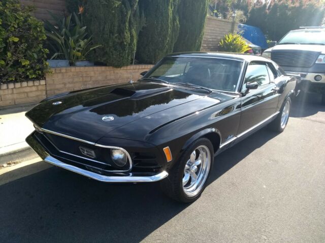 1970 Black Ford Mustang
