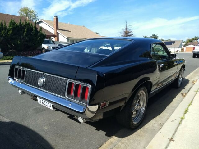 1970 Black Ford Mustang
