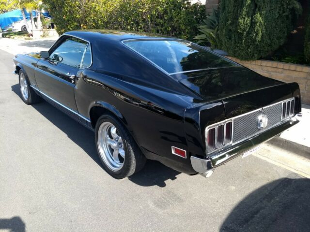 1970 Black Ford Mustang
