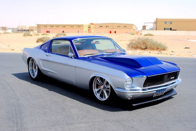 1965 Sterling Silver & Liquid Metal Blue Ford Mustang Coupe