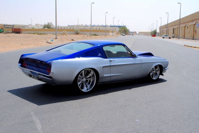 1965 Sterling Silver & Liquid Metal Blue Ford Mustang Coupe