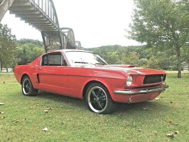 1965 Red Ford Mustang Fastback
