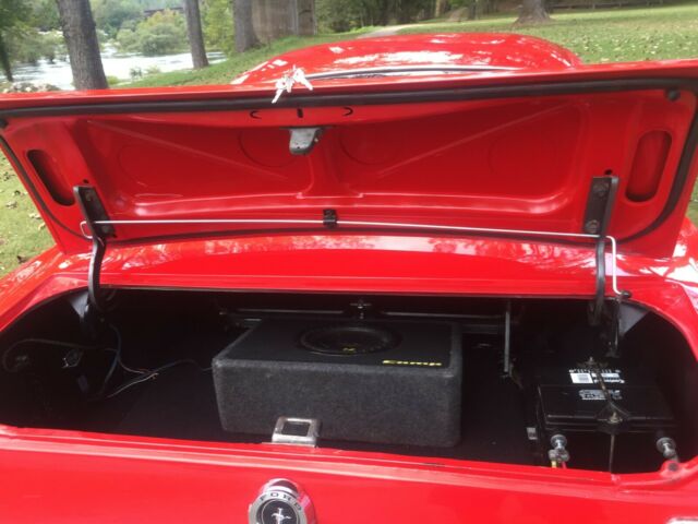 1965 Red Ford Mustang Fastback