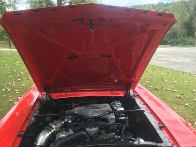 1965 Red Ford Mustang Fastback