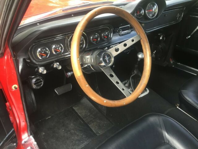 1965 Red Ford Mustang Fastback