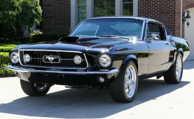 1967 Black Ford Mustang Fastback