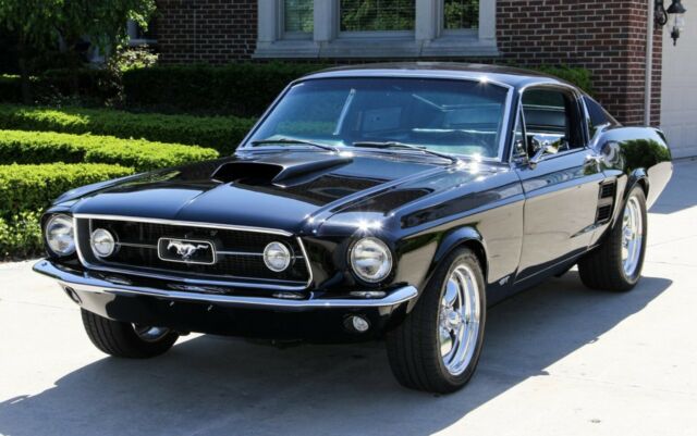 1967 Black Ford Mustang Fastback