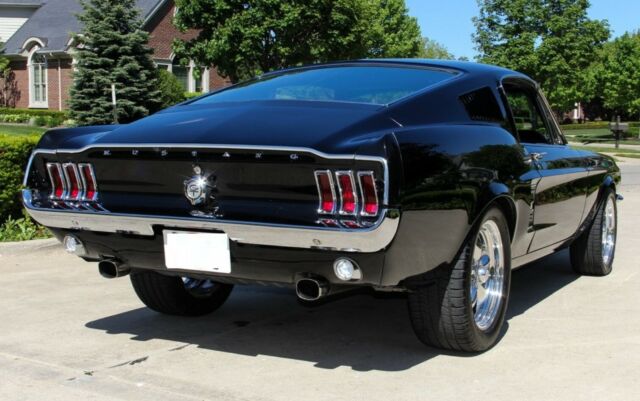 1967 Black Ford Mustang Fastback