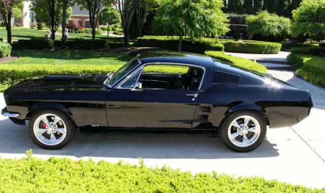 1967 Black Ford Mustang Fastback