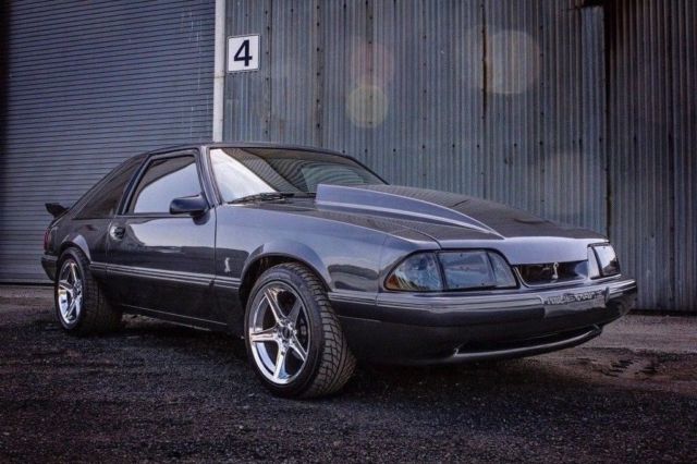 1989 Gray Ford Mustang