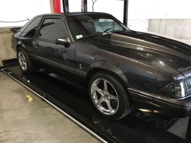 1989 Gray Ford Mustang