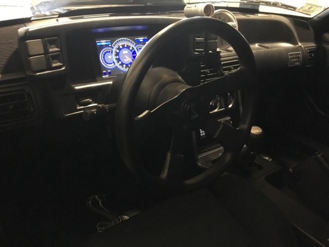 1989 Gray Ford Mustang