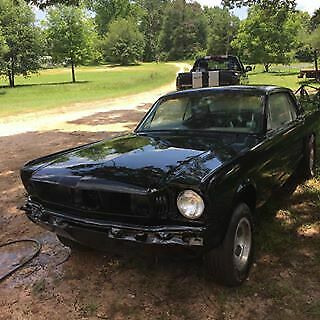 1966 Black Ford Mustang Coupe