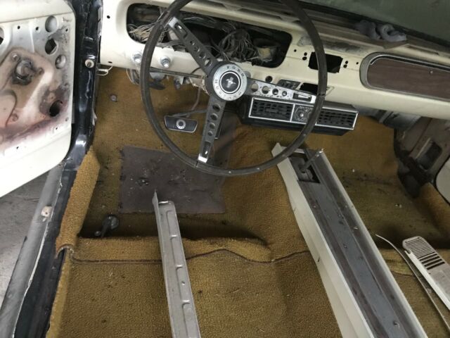 1966 Black Ford Mustang Coupe