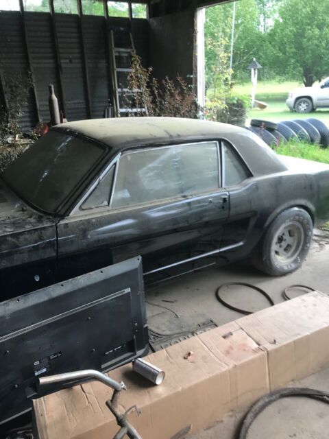 1966 Black Ford Mustang Coupe