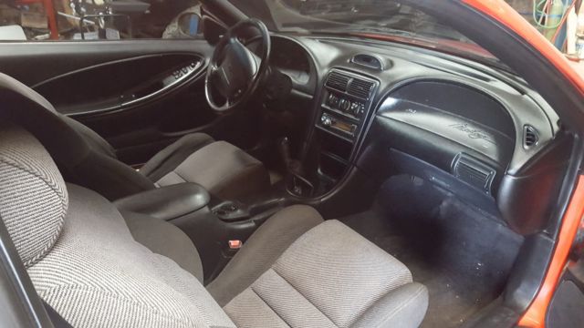 1994 Red Ford Mustang Coupe