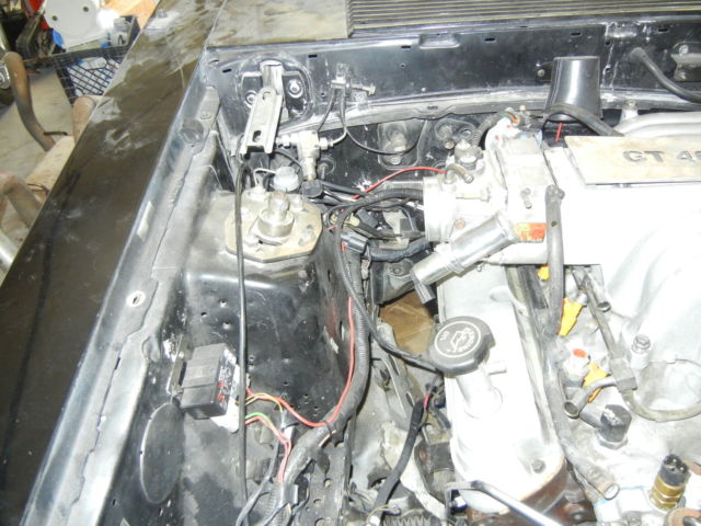1993 Black Ford Mustang Hatchback