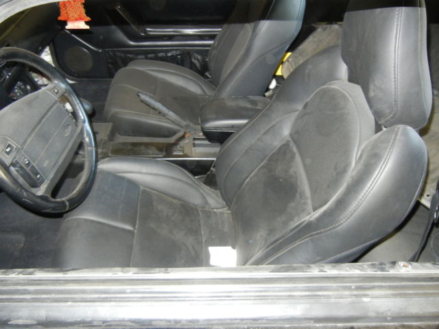1993 Black Ford Mustang Hatchback