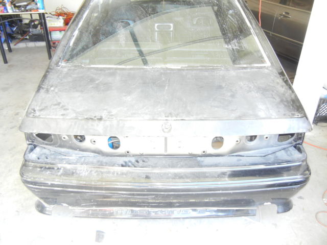 1993 Black Ford Mustang Hatchback