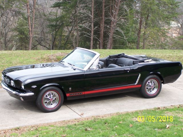 1964 Black Ford Mustang