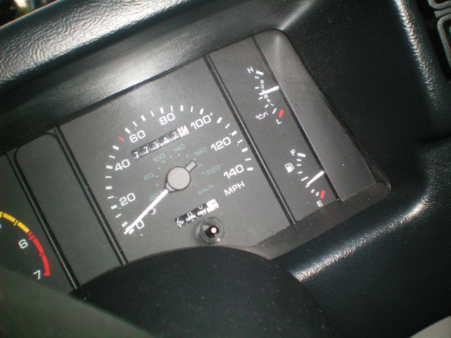 1991 Black Ford Mustang Coupe