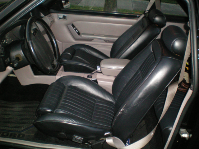 1991 Black Ford Mustang Coupe